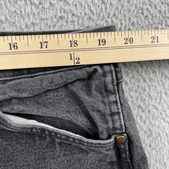 Wrangler Jeans Mens 40x32 Cowboy Cut Black Denim 13MWZWK Vintage - Picture 4 of 7